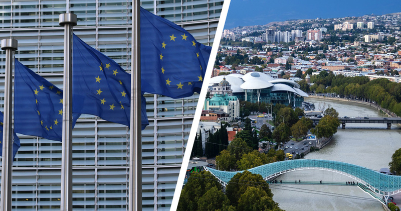 EU:n komissio suosittaa Georgialle jäsenkandidaatin statusta