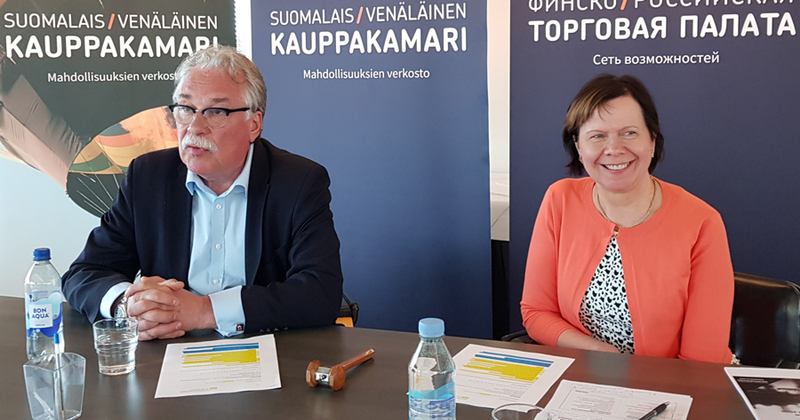 Suomalais-Venäläisen kauppakamarin hallitus jatkaa uudistettuna