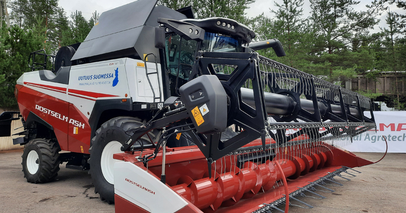 Rostselmashin maatalouskoneet saapuivat Suomen markkinoille